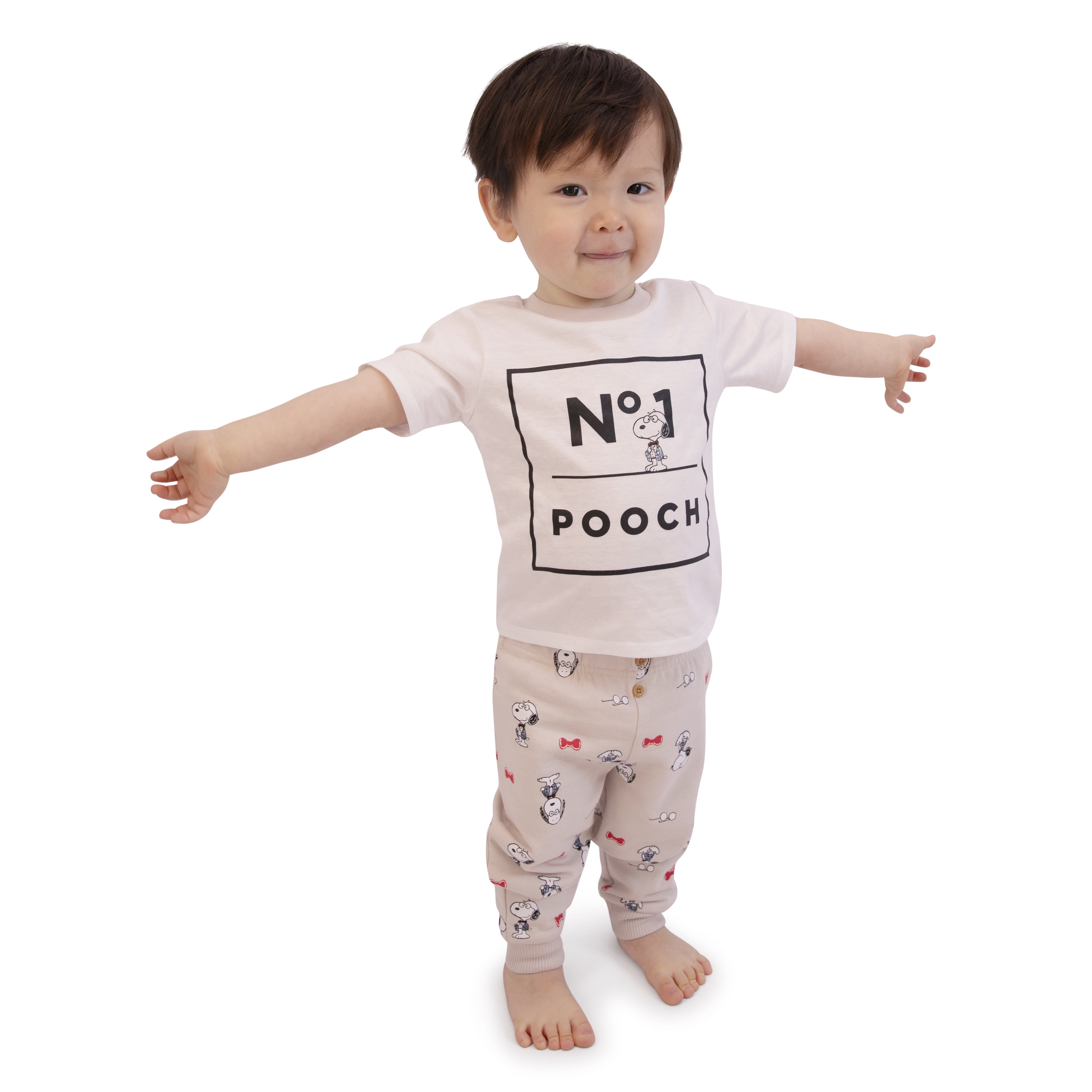 Baby Boy Snoopy Jogger, 3-Pack, Sizes 0-24 Months