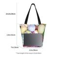 thumbnail image 3 of Balery Colorful Easter Eggs Bolsa de Hombro con Diseño, Bolsa Grande y Duradera, Bolsa Versátil para Compras, 3 of 6