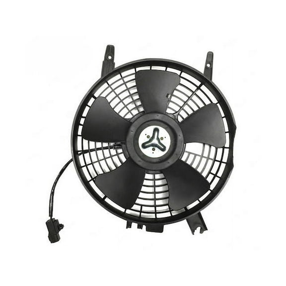 A/C Condenser Fan Assembly - Compatible with 1993 - 1995 Toyota Corolla 1994
