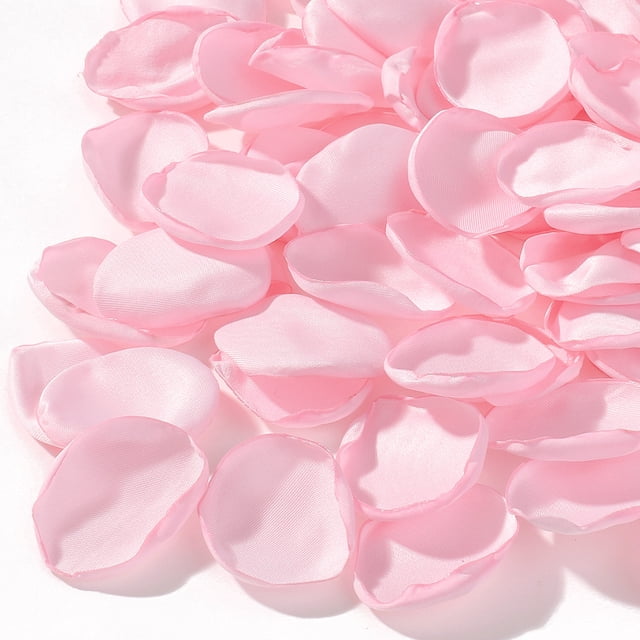 Nvzi 200 piezas de pétalos de rosa de seda, pétalos de flores artificiales para bodas, pétalos, B07
