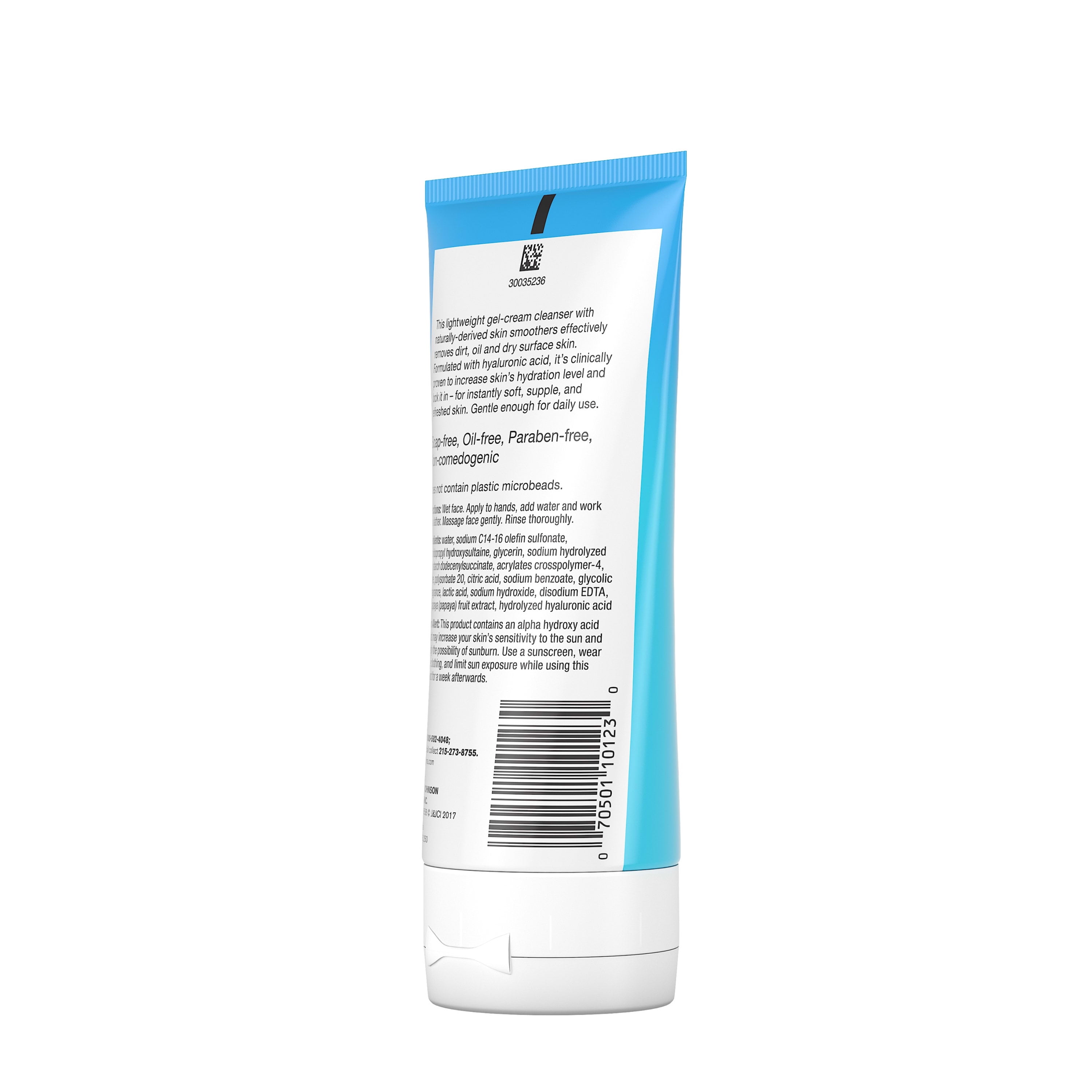 neutrogena hydro boost gentle exfoliating facial cleanser
