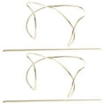 thumbnail image 1 of 2pcs Hair Slide Hairpins Anti-slip Bun Maker Simple Metal Hair Pin with Stick, 1 of 8