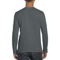 thumbnail image 3 of Gildan Mens Soft Style Long Sleeve T-Shirt, 3 of 5