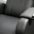 thumbnail image 4 of PediPlush Pedicure Chair Lounge Nail Chair Non-Plumbing, Reclining, Adjustable with Manicure Tray Armrest, Black, 4 of 7