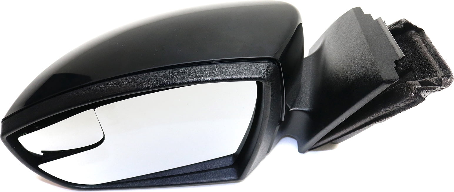 Mirror Compatible With 2012-2014 Ford Focus Left Driver Side w/ Blind Spot Corner Glass In-housing Signal Light Paintable Kool-Vue