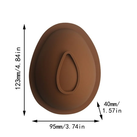 

Vikudaty Easter Silicone Mould For Chocolate 3D Crumbly Chocolate Mould For Easter Dessert Baking 2022 kitchen