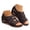 Coffee, variant on Mostsola Womens Orthopedic Sandals Comfortable Peep Toe Walking Shoes Adjustable Wedge Sandals