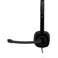 thumbnail image 1 of Logitech H151 - headset microphone, black, 1 of 3
