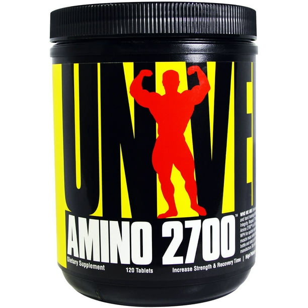 Universal Nutrition Amino 2700 Capsules, 120 Ct - Walmart.com