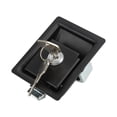 thumbnail image 3 of Serrure de Porte de Remorque de Voyage, Serrure de Poignée de VR Antirouille et Robuste en Acier au Carbone Antivol avec 2 Clés de Remplacement pour 5e Roues pour Modification, 3 of 8