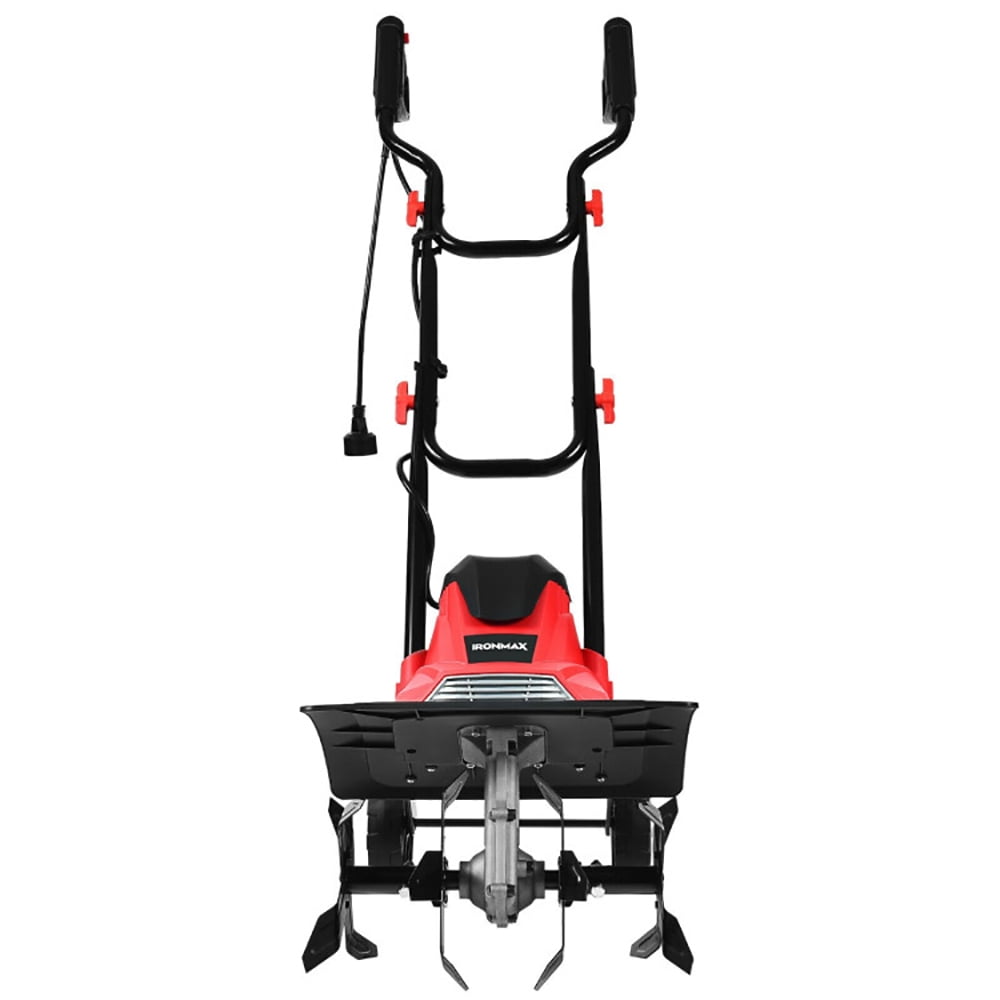 Resenkos 14-Inch 10 Amp Corded Electric Tiller and Cultivator 9-Inch Tilling Depth