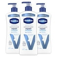 thumbnail image 2 of Vaseline Intensive Care Unscented Advanced Repair Body Lotion - Ultra-Hydrating with Lipids for Extremely Dry Skin 20.3 oz Pack of 3, 2 of 4