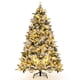 thumbnail image 1 of Árbol de Navidad flocado preiluminado Costway 210 cm con 300 luces LED, 1 of 4