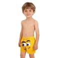 thumbnail image 4 of Boys' Elastic Waist Drawstring Swim Trunks with Pocket Casual Printed Shorts, 4 of 8