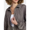 thumbnail image 6 of Avia Women's Ripstop Zip Jacket with Hood, Lightweight, Sizes XS-XXXL, 6 of 7