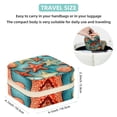 thumbnail image 5 of Starfish Travel Portable Square Organizer Box: Earring Organizer & Jewelry Display for Girls and Women, 5 of 6