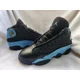 thumbnail image 1 of Ni - ke Air Jordan 13 Retro (GS) Black University Blue shoes 884129-041 Size 7Y, 1 of 5