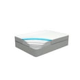 thumbnail image 3 of Emerald Home Cool Jewel Cream and Black Mattress with Gel Memory Foam Mattress, King, 3 of 3