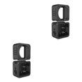 thumbnail image 4 of Kearding Funda protectora antiarañazos para cámara , carcasa protectora para grabadora de vídeo, reemplazo para Action 2, tipo de pantalla Negro Tipo de pantalla doble 2Conjunto, 4 of 6