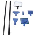 thumbnail image 1 of Outil de Nettoyage de Réservoir de Poisson, 5 en 1 Multifonction Multifonction Aquarium Outil de Nettoyage Aquarium Outils Kit Construit pour les Professionnels, 1 of 8