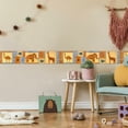 thumbnail image 1 of Global Spirit Animals Peel & Stick Wallpaper Border Removable Safari Animals Wall Decor, 15 ft. x 5 in., 1 of 5