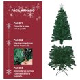 thumbnail image 4 of Árbol Navidad Led JARDIMEX Fibra Optica 180 Cm 200 Ramas + Estrella, 4 of 9
