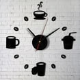 thumbnail image 5 of Digital Wall Clock Acrylic DIY Self Adhesive Interior Decoration Clock Powered By AA Batteries, 5 of 5