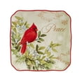 thumbnail image 5 of Certified International Set of 4 Winter's Medley Christmas Canape Plates 5.75", 5 of 5