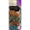 dimensions, blue/brown feltworks bead jewelry kit, 10-pack