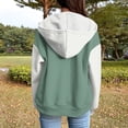 thumbnail image 4 of Bovemsi Sweatshirt for Women Oversized Hoodies Cute Cotton Plain Pullover Plus Size Hooded With Pocket Winter Outfits Camo Hoodie, 4 of 6