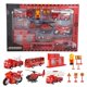 thumbnail image 2 of Simulación de ingeniería, coche de bomberos, juguete de transporte, modelo de vehículo educativo para niños, 2 of 14