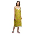 thumbnail image 3 of Moomaya WoMen's Sleeveless Nightdress For Ladies Printed Cotton Nightwear, 3 of 6