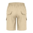 thumbnail image 4 of OSOLU Boys Cargo Pants Casual Comfortable Outdoor Wear Solid Color with Pockets Daily Wear Stylish Travel Shorts, 4 of 6