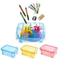 thumbnail image 2 of ✪ Caja de tarjetas de índice portátil con capacidad para hasta 500 tarjetas, resistente al agua y al desgaste, con tapa, 2 of 8