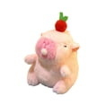 thumbnail image 4 of Milaget Bubble Blowing Toy Accessories Fashion Handcraft Bag Capybara Keychain Pink, 4 of 9