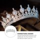 thumbnail image 3 of unbranded De Novia Con Rhinestones Plateado Para Accesorios De, 3 of 8