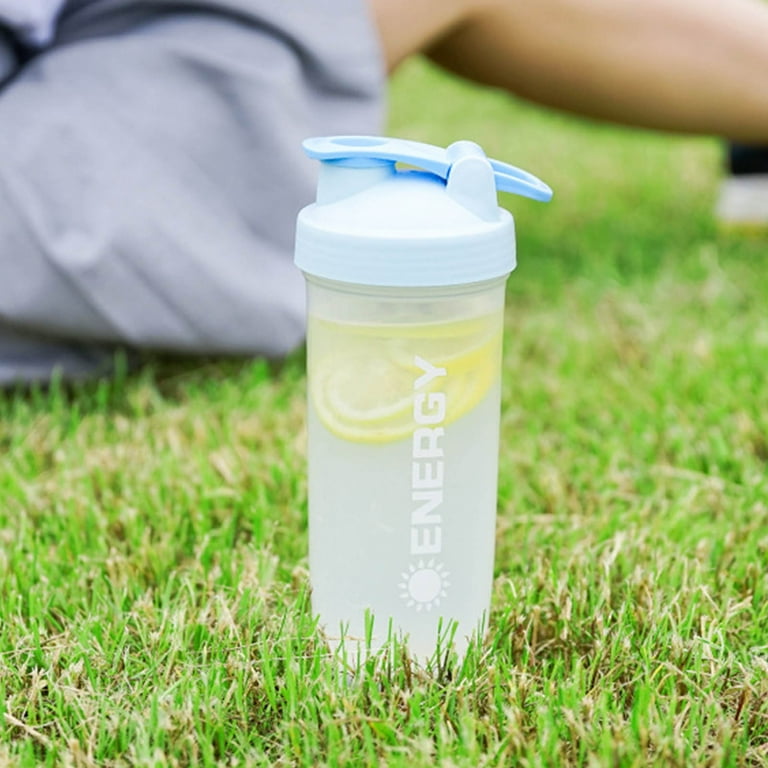 Beforeyayn500ml Shaker Bottle,Shaker Bottle With Stirring Ball,Water Cup  For Fitness, Classic Protein Mixer Shaker Bottle 