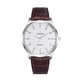thumbnail image 1 of Reloj para hombre, correa de cuero noctilucente, reloj de pulsera de cuarzo analógico, calendario para caballeros, reloj impermeable kenally EL1972-02, 1 of 2