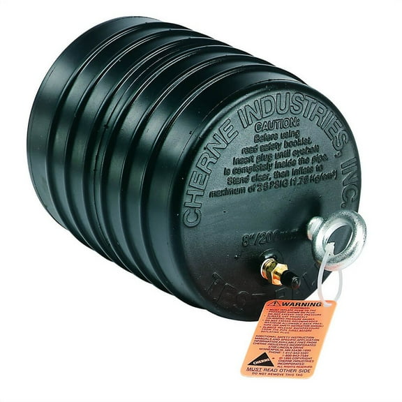 NEW Cherne 041386 8" Test-Ball Plug