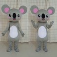 thumbnail image 2 of Disfraz de mascota koala animal, disfraz de cosplay, traje de animación para adultos, actuación, propaganda y varios festivales, 2 of 5
