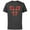 Charcoal, variant on Mickey Mouse Icon Holiday Flannel - Short Sleeve Cotton T-Shirt for Adults - Customized-Charcoal