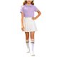 thumbnail image 2 of Odeerbi Niñas 3 Piezas Preppy Vestido Tenis Camisa de Golf y Falda Plisada Con Set de Uniforme de La Escuela de Las Medias, 2 of 9