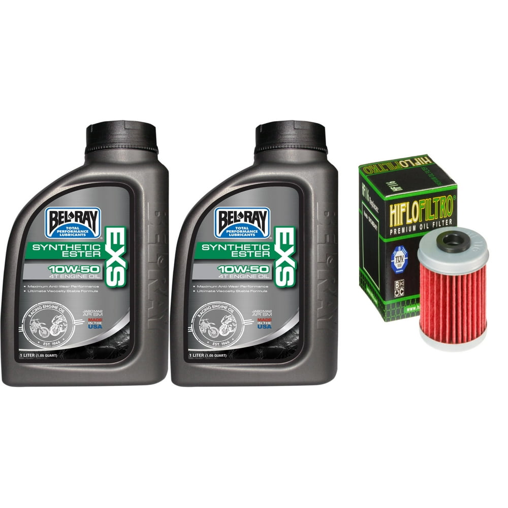 Premium Synthetic Engine Oil 10W-50 Change Kit for ATV POLARIS 325