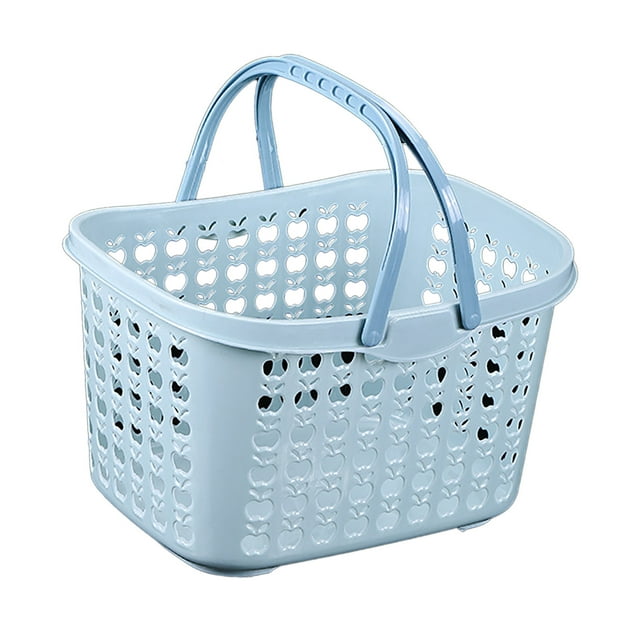 Cestas De Compras De Plástico, Cesta De Mano De Plástico, Soporte Estable Duradero Para Fiestas