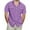Purple, variant on Gspmoly Men Tshirt, Men'S Vintage Casual Pocket Solid Color Button Lapel Fashion Long Sleeve Shirt Men Top up to 70% Off