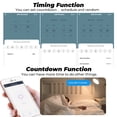 thumbnail image 4 of TUYA SMART CONTROL REMOTO CONTROL MÓDULO MÓDULO Sala de estar Temporizador de baño Horario WiFi Interruptor Dormitorio Dormitorio Inicio Suministros Inteligentes Guardurnaity HA011762-00, 4 of 7