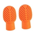 thumbnail image 5 of colcolo 4x2x Drumstick Dampeners Portable Mute Replacement Drum Practice Tips for Drum Orange, 5 of 8