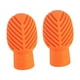 thumbnail image 4 of 2 piezas de amortiguadores para baquetas, puntas para baquetas, silenciadores, puntas para práctica de batería, percusión Naranja, 4 of 9