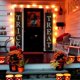 thumbnail image 5 of Pancarta de Halloween de truco o trato para exteriores, letrero colgante de Halloween para la puerta principal, decoraciones de Halloween, 5 of 5