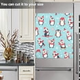 thumbnail image 6 of Coolnut Christmas Penguin Dishwasher Magnet Cover, Kitchen Refrigerator Cover Decal Decorative Washing Machine Door Panel, 23"x 26", 6 of 6